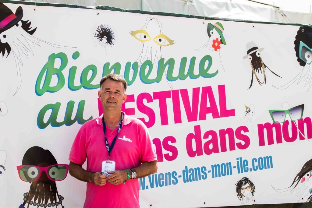 Antoine Grésillon, directeur de Viens dans mon île © Rodrigue Laurent