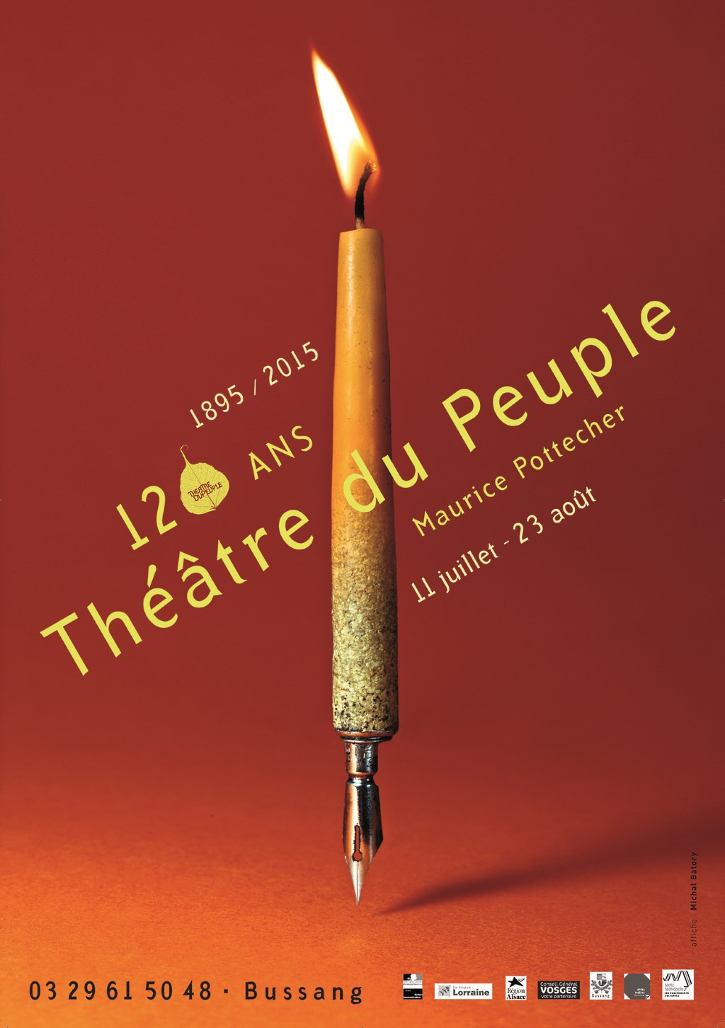 Théâtre du Peuple, visuel 2015
