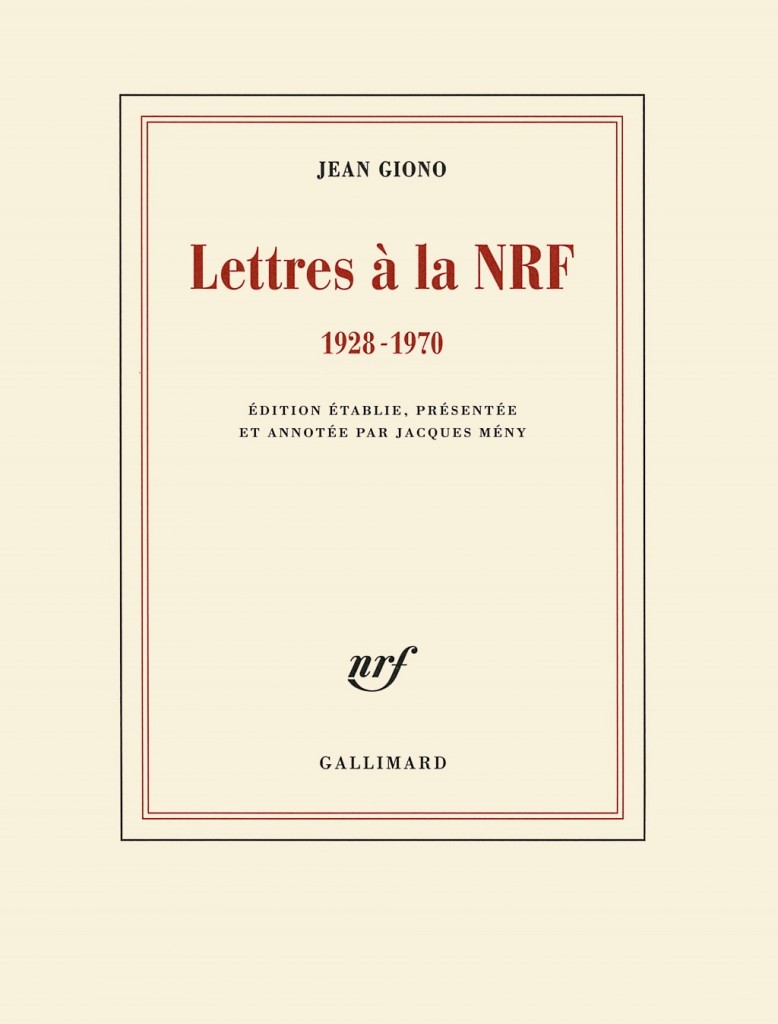 « Lettres à la N.R.F. »