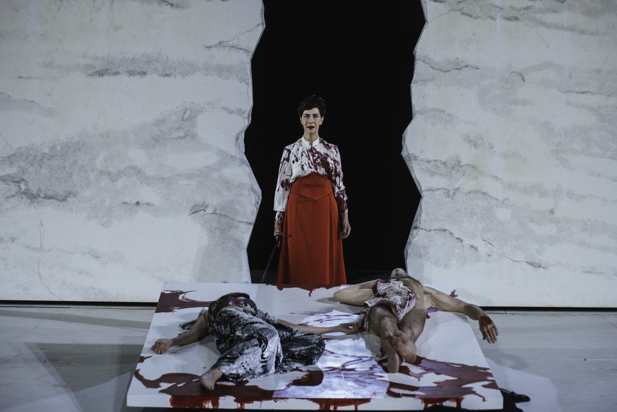 L’Orestie, d’après Eschyle – Mise en scène de Georges Lavaudant © Paul Bourdrel