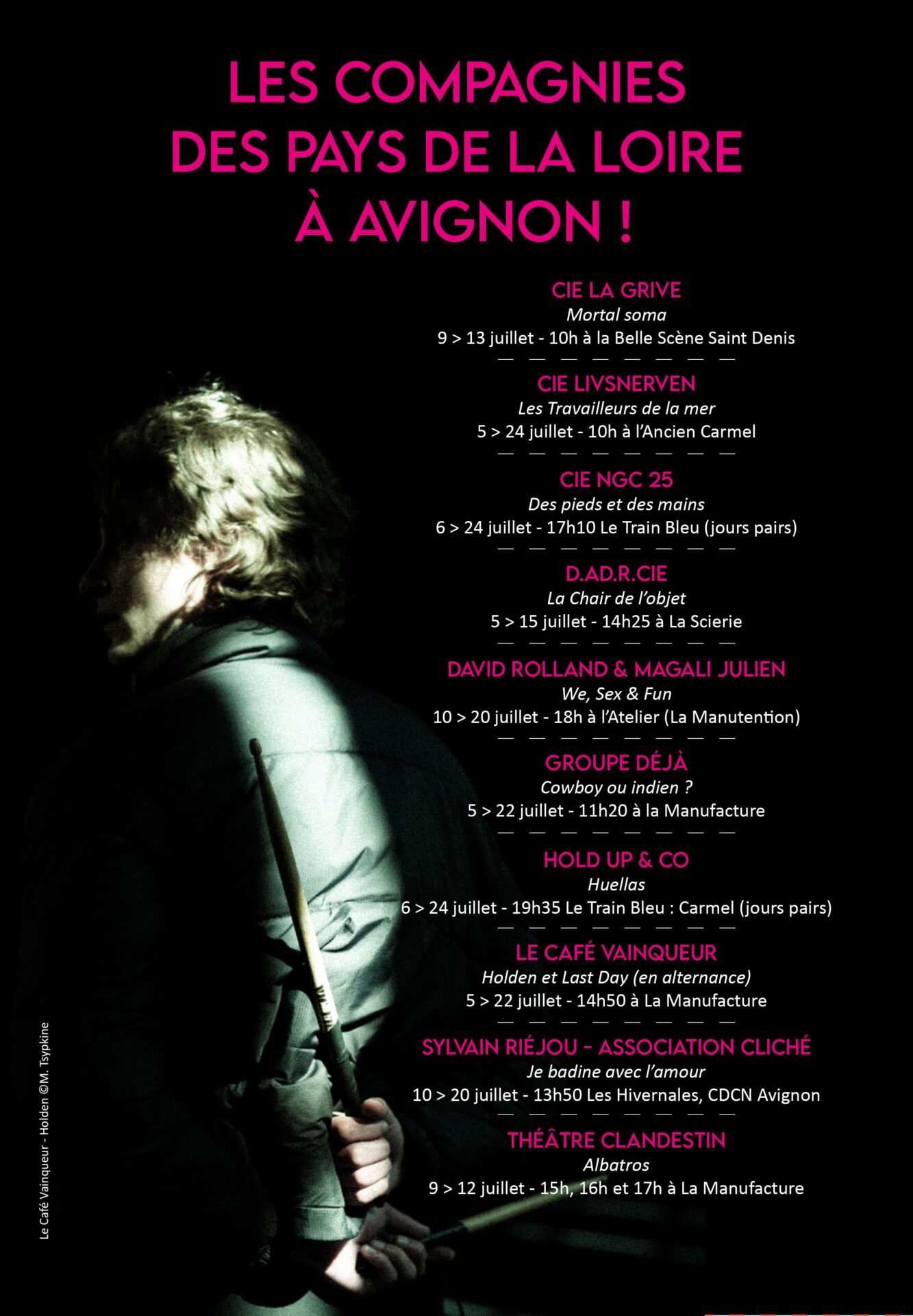 Affiche Pays de la Loire Avignon 2025